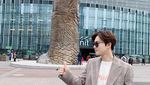 Foto: Gaya Liburannya Suho Si Ganteng Personel Exo