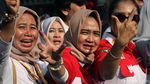 Begini Euforia Pendukung 02 di Kertanegara