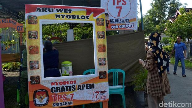 TPS di Srinahan Kesesi, Kabupaten Pekalongan