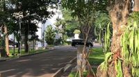 Iring-iringan mobil Jokowi tinggalkan Istana