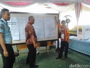 Jokowi Ungguli Prabowo di Rutan Medaeng Tempat Dhani dan Vanessa Angel Nyoblos