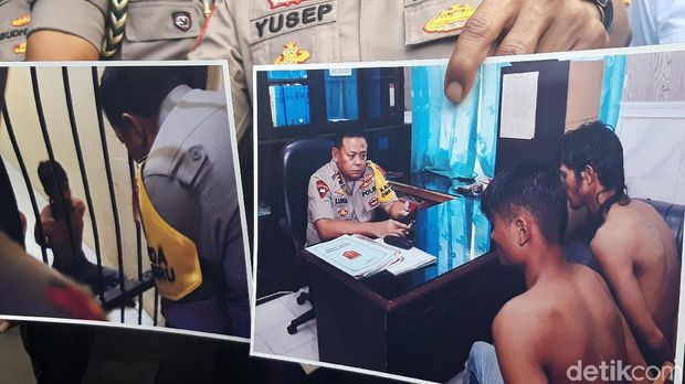 Dua pemuda yang bawa kabur kotak suara