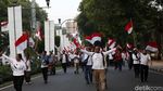Pendukung Jokowi Berpesta di Bundaran HI