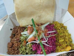 5 Racikan Nasi Goreng Unik, Pakai Kuah Tongseng hingga Warna-warni Pelangi