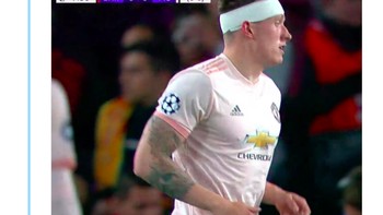 Beberapa netizen juga heran kenapa Jones memakai bandana. Foto: istimewa