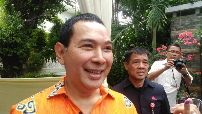 Tommy Soeharto gunakan hak suara