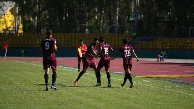 PSM Makassar menjamu Home United di Stadion Pakansari Cibinong. (