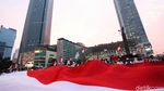 Pendukung Jokowi Berpesta di Bundaran HI