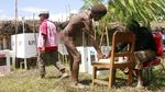 Intip Pemungutan Suara di Wamena Papua