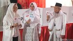 Momen Maruf Amin Saat Nyoblos di TPS 051