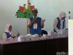 TPS Bertema Taman Kanak-kanak di Pasuruan Sukses Menarik Pemilih