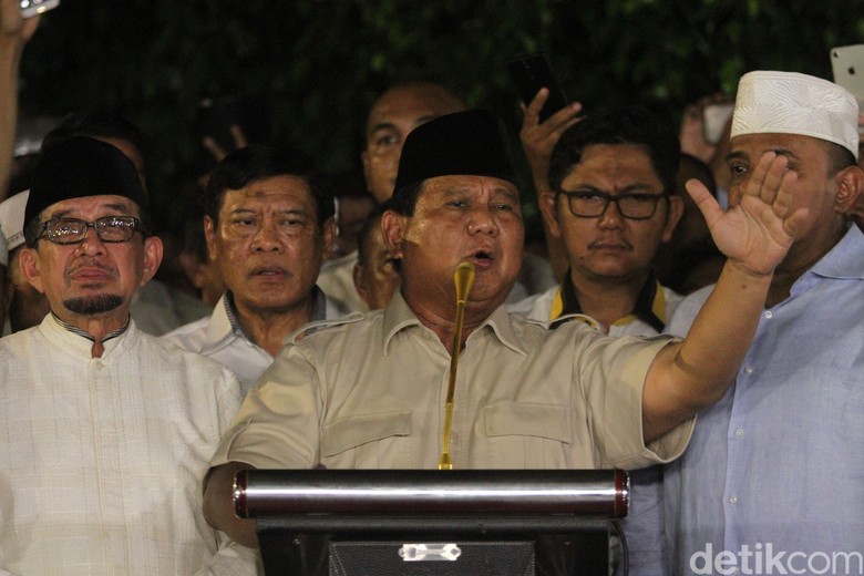 Klaim Menang 62% Prabowo, dari Mana Datanya? Klaim Menang 62% Prabowo, dari Mana Datanya?