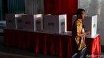 Begini Suasana TPS 051 Tempat Maruf Amin Mencoblos