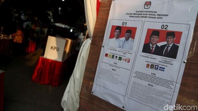 Begini Suasana TPS 051 Tempat Maruf Amin Mencoblos