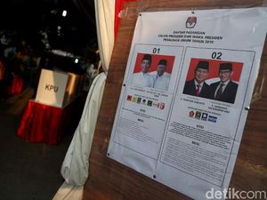 Begini Suasana TPS 051 Tempat Maruf Amin Mencoblos