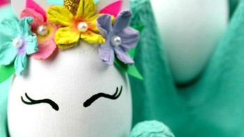 Telur unicorn. Foto: via Brainberries