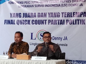 LSI Denny JA: Golput Pilpres 19,27%, Golput Pileg 30,05%