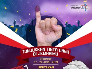 Menpar Bagi-bagi Hadiah Buat Milenial yang Nyoblos