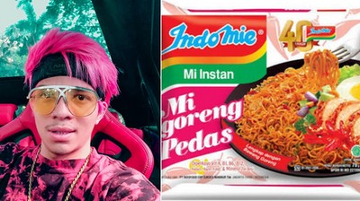 Ashiaaap! Lihat Outfit Atta Halilintar yang Mirip Bungkus Mie Instan