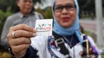 Pilpres Berlangsung Damai, Pendukung Jokowi Bagi-bagi Cokelat