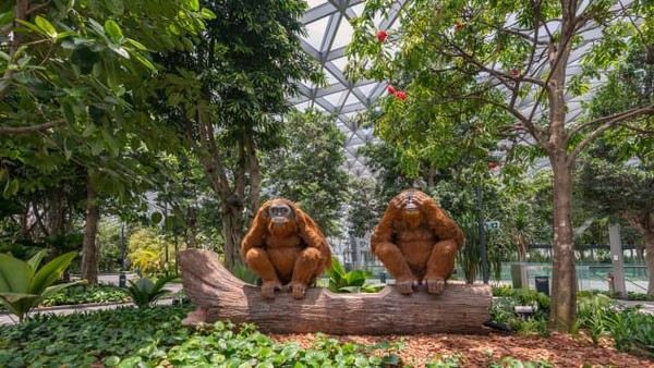 Dirancang oleh arsitek kelas dunia, Moshe Safdie, Jewel menyuguhkan desain multi-dimensi yang unik, yang dilengkapi dengan berbagai atraksi wisata, tempat berbelanja dan restoran, hingga fasilitas bandara yang lengkap dan akomodasi yang dapat dinikmati oleh pengunjung dan wisatawan. (Changi Airport Singapore) Dirancang oleh arsitek kelas dunia, Moshe Safdie, Jewel menyuguhkan desain multi-dimensi yang unik, yang dilengkapi dengan berbagai atraksi wisata, tempat berbelanja dan restoran, hingga fasilitas bandara yang lengkap dan akomodasi yang dapat dinikmati oleh pengunjung dan wisatawan. (Changi Airport Singapore)
