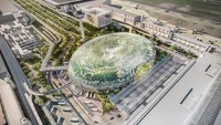 Jewel Changi Airport telah resmi dibuka kemarin, hari Rabu (17/4). Terminal ini didesain sagant mewah dan akan membuat siapapun berdecak kagum. (Changi Airport Singapore)