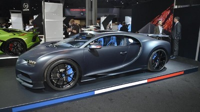 Bugatti Pamer Chiron Edisi Spesial 110 Tahun