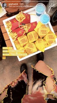 Jadi Influencer untuk McD, Gigi Hadid Buat Fansnya Kesal