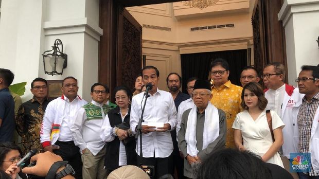 Menang 54,5% di Quick Count, Jokowi: Akurasinya 99%!