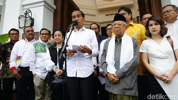 Jokowi Ungkap Hasil 12 Quick Count