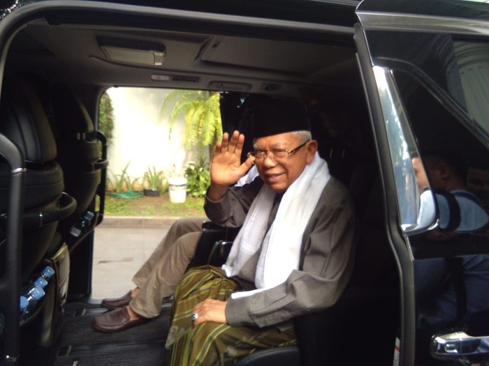 Maruf Amin Menolak Sapaan Siap Wapres!