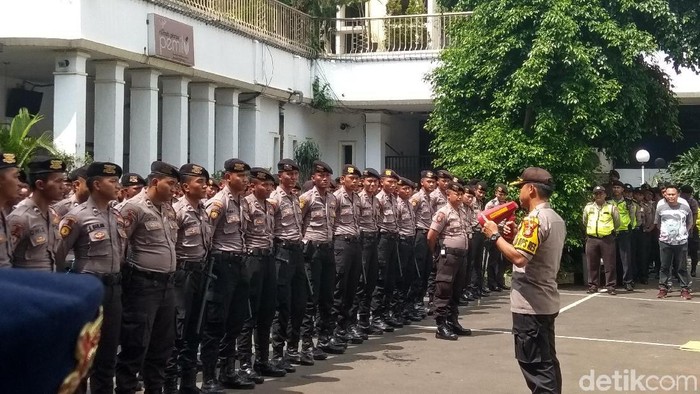 Pengamanan di Gedung KPU Ditingkatkan