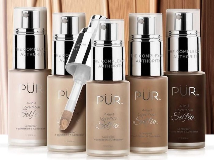 Foundation dan concealer dengan 100 pilihan warna. Foto: dok. Pur Cosmetics Foundation dan concealer dengan 100 pilihan warna. Foto: dok. Pur Cosmetics