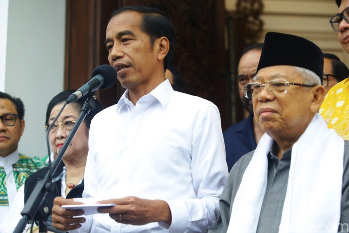 Jokowi Bertemu Dengan Ketua Partai Pendukung