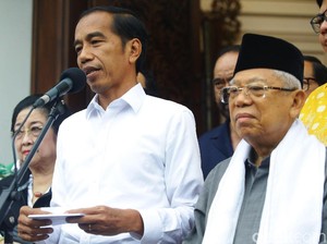 Perjalanan Setahun Pemerintahan Jokowi-Maruf Amin dalam 20 Poin