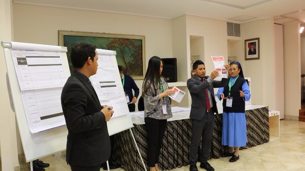 Penghitungan suara via pos di KBRI Vatikan