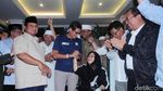 Didampingi Sandiaga, Prabowo Deklarasi untuk Ketiga Kalinya