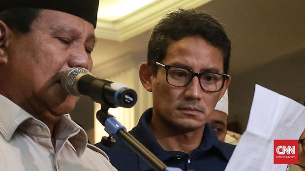 Sembuh Cegukan, Sandi Kembali Konsolidasi dengan Relawan