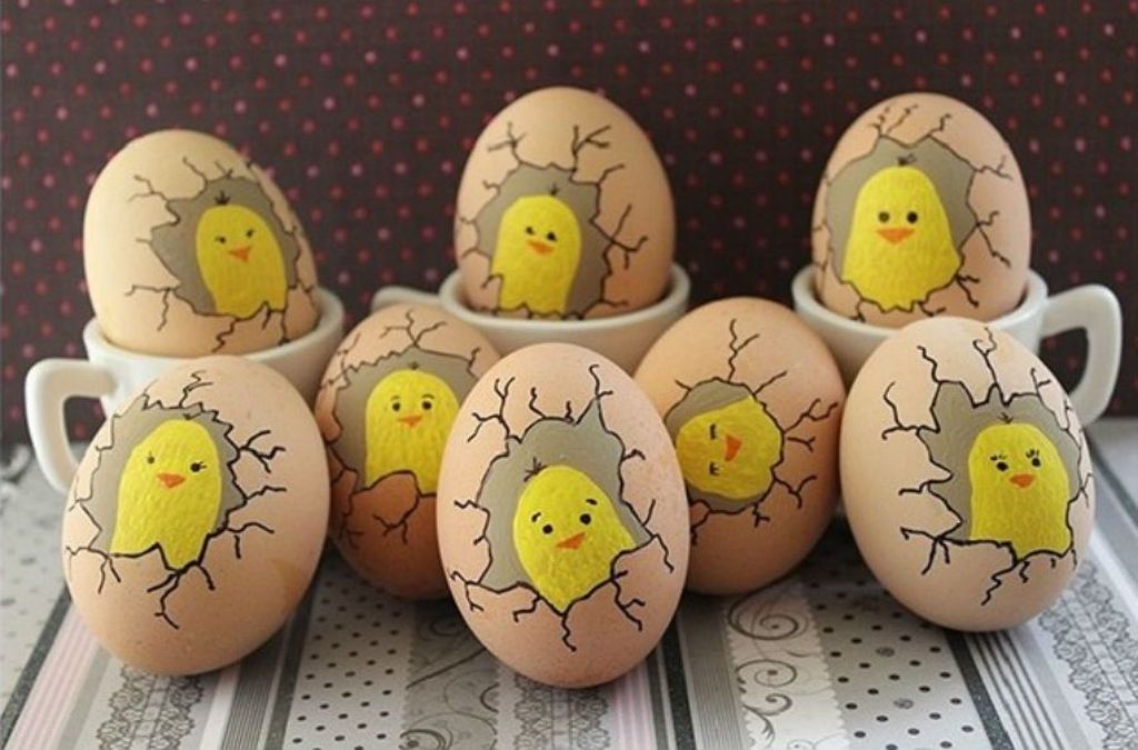 Gambar Telur  Paskah  Lucu