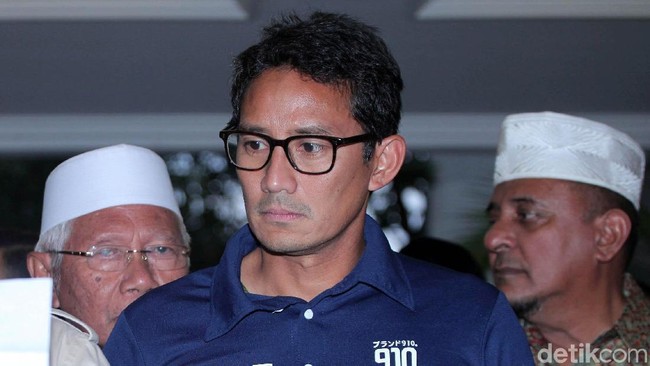 Anjloknya Saham Perusahaan Sandiaga Setelah Quick Count
