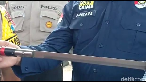 Parang yang digunakan untuk membacok