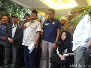 Prabowo 3 Kali Klaim Kemenangan, Kali Ini Bersama Sandiaga