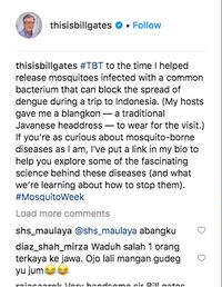 Pakai Blangkon, Bill Gates ke Indonesia Urusi Nyamuk