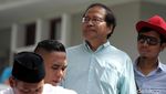 Sorak Sorai Pendukung di Acara Syukuran Klaim Kemenangan Prabowo
