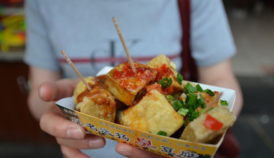 Stinky tofu