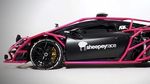 Gila! Lamborghini Huracan Ini Dibalut Besi Terali Warna Pink