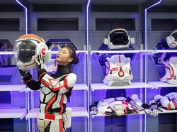 Keren! China Bangun Markas Simulasi Planet Mars di Gurun Gobi