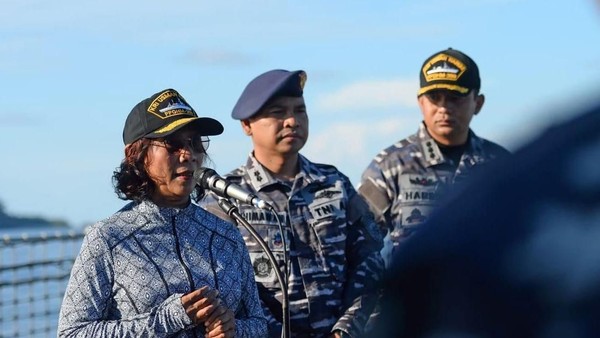 Susi Tangkap 7 Kapal China