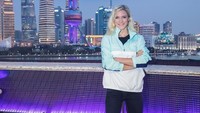 Masih di China, Emma terpesona dengan panorama Kota Shanghai (Instagram/emmacoburn)