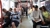 Menurut informasi di situs web pemerintah ACT, setiap minggu kendaraan light rail akan melakukan 1.494 perjalanan. Foto: Dok. Xinhuanet
